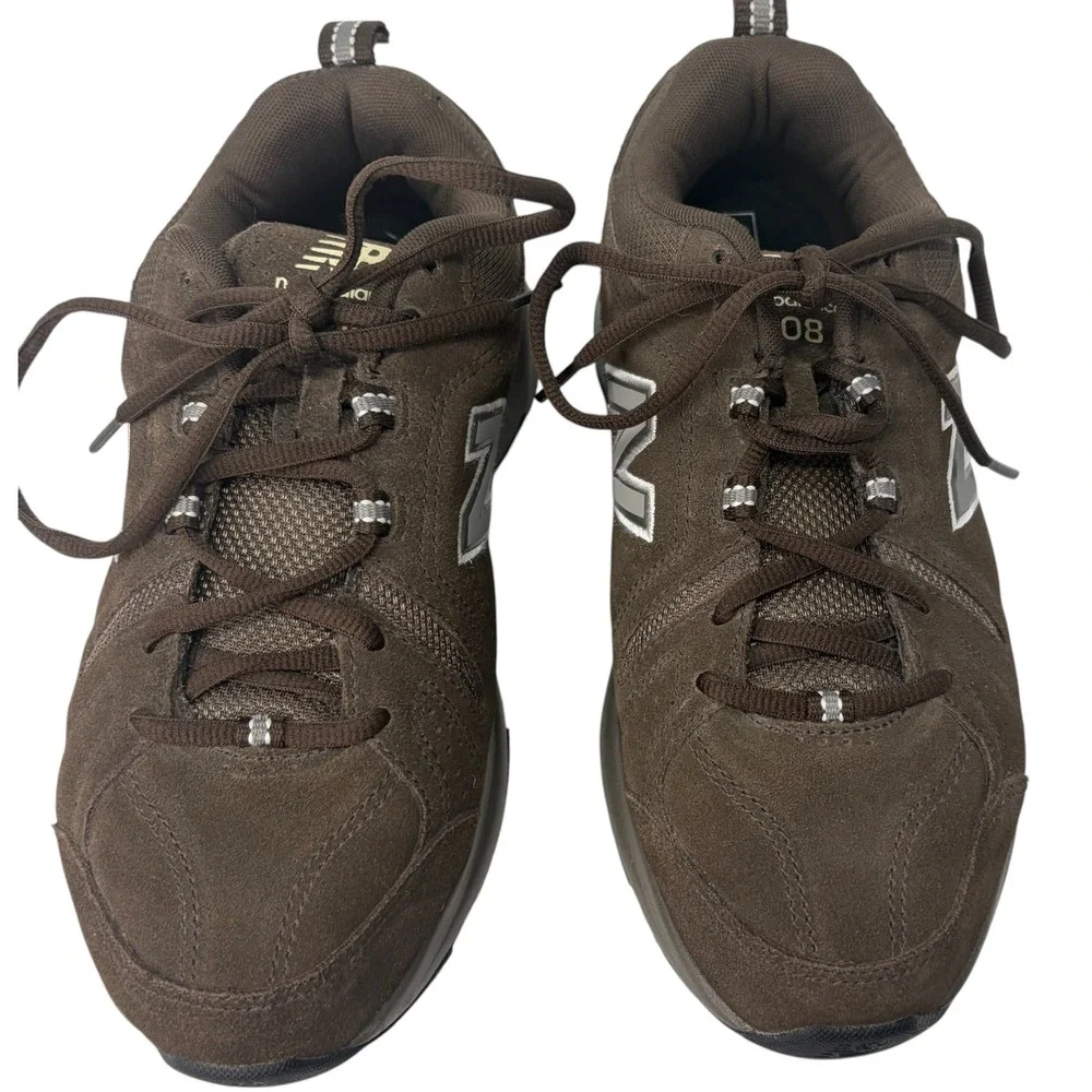 New Balance 608v5 Men's 7 4E Extra Wide Brown Suede Shoes MX608UB5 ABZORB